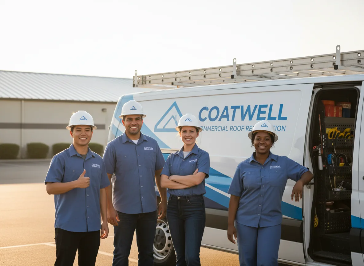 Commercial roof coating company in North Andover, MA
